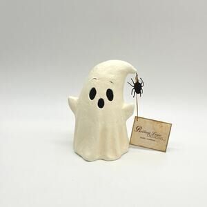 Bethany Lowe Luminary Boo With Spider Ghost Halloween Decor NEW